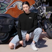 Image 3 of Notts Family | Cropped sweatshirt  black crewneck