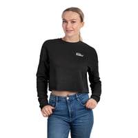 Image 4 of Notts Family | Cropped sweatshirt  black crewneck