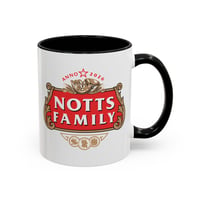 Image 2 of Notts Family Mug | Accent Coffee Mug (11/15oz)