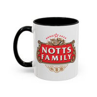 Image 3 of Notts Family Mug | Accent Coffee Mug (11/15oz)