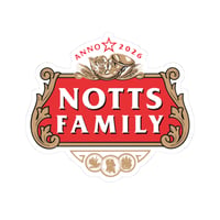 Image 1 of Nottois Family Sticker | Kiss-Cut Vinyl Family Name Label