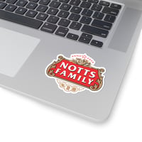 Image 2 of Nottois Family Sticker | Kiss-Cut Vinyl Family Name Label