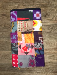 Image 8 of Boro Patchwork Quilt Blanket - Meisen Kimono