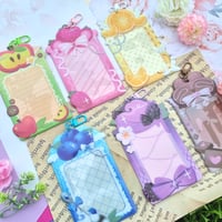 Image 4 of Fruity PVC Photocard Holder Keychains