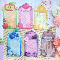 Image 3 of Fruity PVC Photocard Holder Keychains