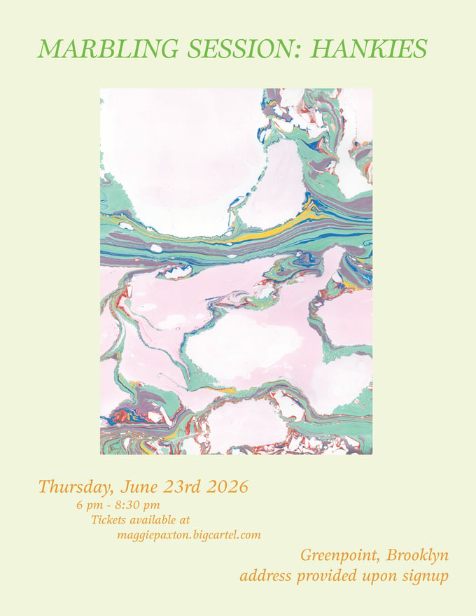 Image of Marbling Session: Hankies