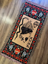 Image 2 of Woven Tapestry "Rock of Ages" / "Amor"