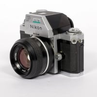Image 3 of Nikon F Photomic 35mm SLR film camera with Nikkor 50mm F1.4 lens #2579
