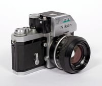Image 1 of Nikon F Photomic 35mm SLR film camera with Nikkor 50mm F1.4 lens #2579