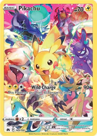 Pikachu (Secret) - SWSH: Crown Zenith - Near Mint