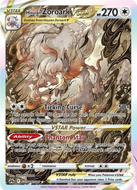Hisuian Zoroark VSTAR - SWSH: Crown Zenith: Galarian Gallery - Near Mint