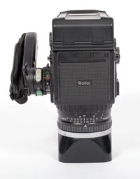 Image 10 of Rolleiflex 6008 Professional 6X6 film camera +HFT 80mm lens +120 back +WLF +more #2735