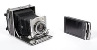 Image 1 of Linhof Technika III 5X7 camera with Fujinar 210mm F4.5 lens + holders #2736