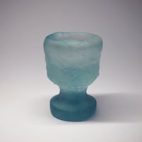Petit verre - Arbre bleu