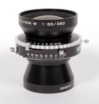 Image 8 of Fuji Fujinon W EBC MC 360mm F6.3 Lens in Copal #3 Shutter #2738 NW covers 11X14