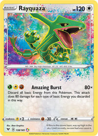 Rayquaza - SWSH04: Vivid Voltage - Near Mint