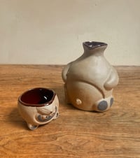 Image 2 of Tanuki Sake Flask 3