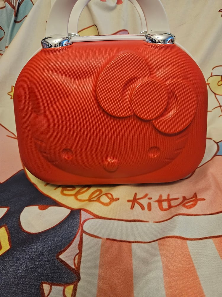 Image of Red Hello Kitty Suitcase Bundle 