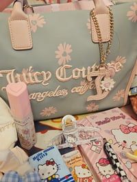 Image 1 of Juicy Couture Daisy Tote Meets Hello Kitty Bundle 
