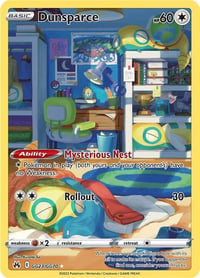 Dunsparce - SWSH: Crown Zenith: Galarian Gallery - Near Mint