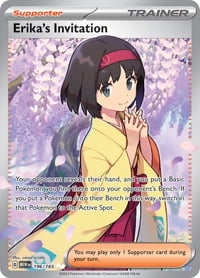 Erika's Invitation - 196/165 - SV: Scarlet & Violet 151 - Near Mint