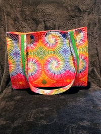 Image 1 of tie dye bandanna bag