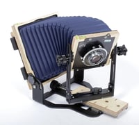 Image 8 of Intrepid MKIV 4X5 Camera with 135mm and 90mm lenses + holders + FILM #2752