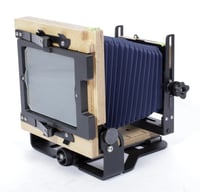 Image 4 of Intrepid MKIV 4X5 Camera with 135mm and 90mm lenses + holders + FILM #2752
