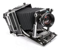 Image 9 of Linhof Master Technika 4X5 camera w/ 150mm + 210mm Lenses + film + holders #2753