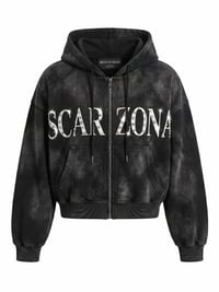Image 1 of The "SCARIZONA" Rhinestone Zip Up Hoodie