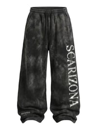 Image 1 of The "SCARIZONA" Rhinestone Heavyweight Sweatpants