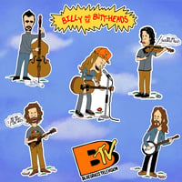 Image 1 of BILLY & THE BUTTHEADS STICKERS