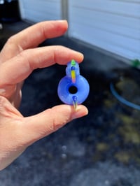 Image 3 of Blue unicorn pool float 