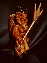 Image 1 of Harith/Azazil War Idol – Handcrafted Djinn Icon