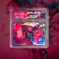 Image 1 of Limited Edition ULTRA RARE "Eat Me" Embossed Holographic Trading Card Slab