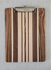 Image 1 of Custom hardwood clipboard