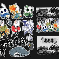 Image 1 of Hollow Knight | Void Being Siblings Sticker Pack