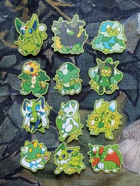 Image 3 of Pokemon | Green Shiny Sticker Pack