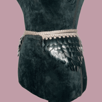 Image 1 of Black Scalemail Belt