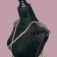Image 2 of Black Scalemail Belt