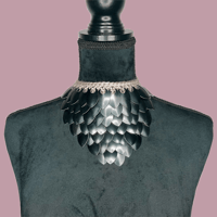 Image 3 of Black Scalemail Belt