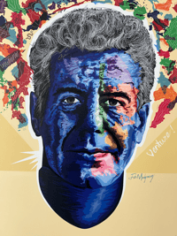 Image 1 of Original Artwork - "Venture!" Anthony Bourdain