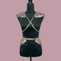 Image 1 of Silver Scalemail Belt