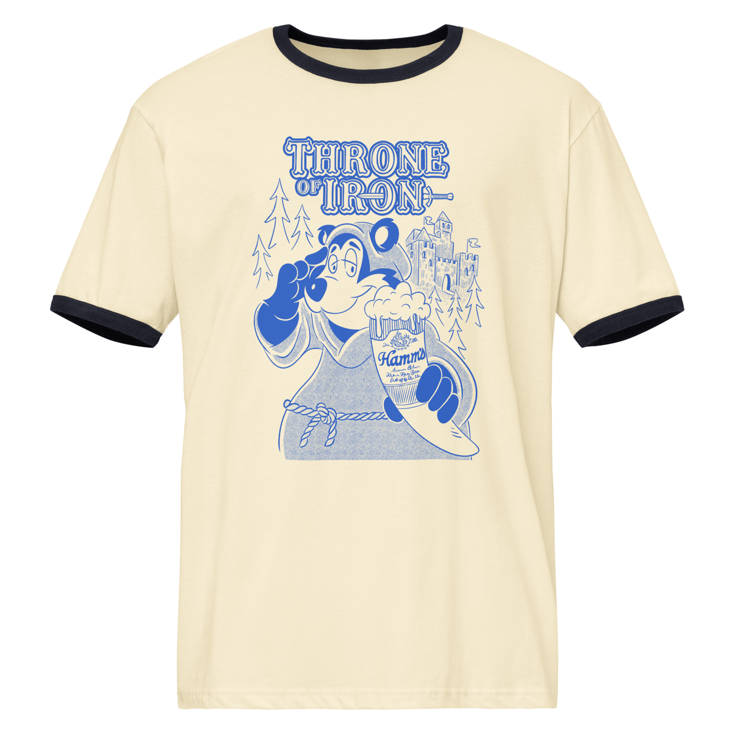 Image of Throne Of Iron "Gods Of Liquid Gold" Ringer Tshirt