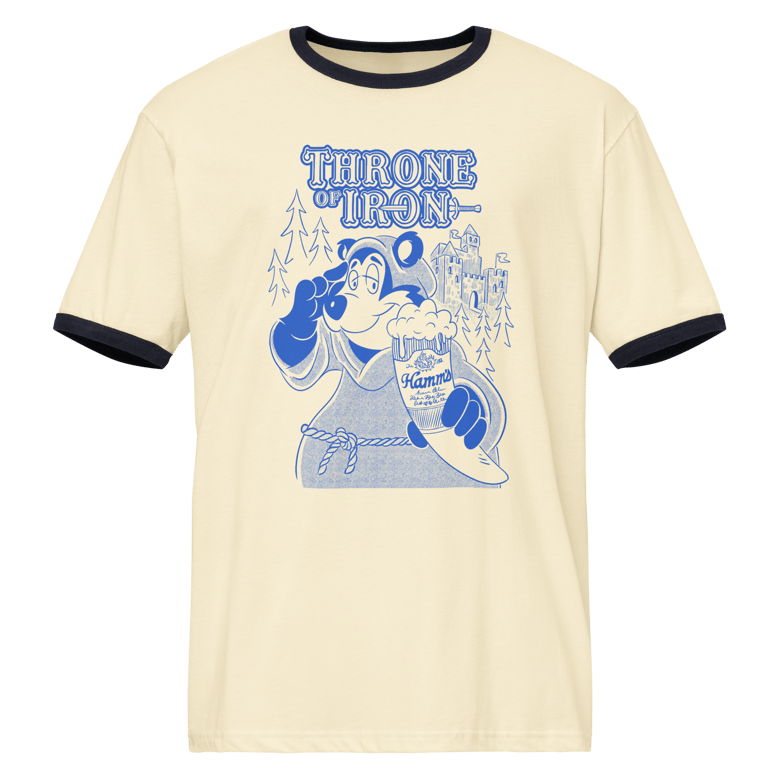 Image of Throne Of Iron "Gods Of Liquid Gold" Ringer Tshirt