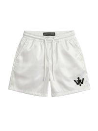 Image 1 of WATCH THE WOLVES Liquid Vinyl Shorts