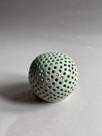 Candle Cover -Porous- Aqua