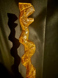 Image 1 of Antique Ceremonial Naga Serpent Scepter
