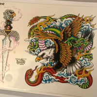 Image 2 of 1994 Pfficial Tattoo brand production battle royale sheet 327-c