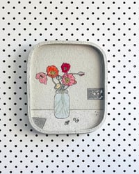 Image 1 of Poppets – ceramic wallplate artwork